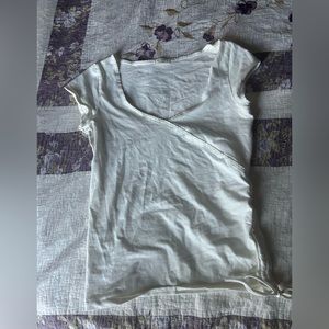 Brandy Melville Starla Scallop Wrap Top